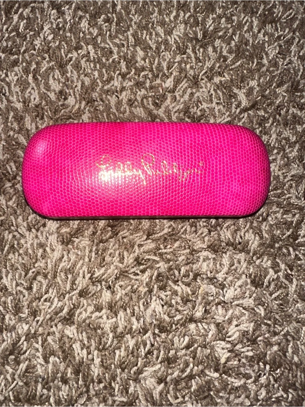 Lilly Pulitzer glasses with case